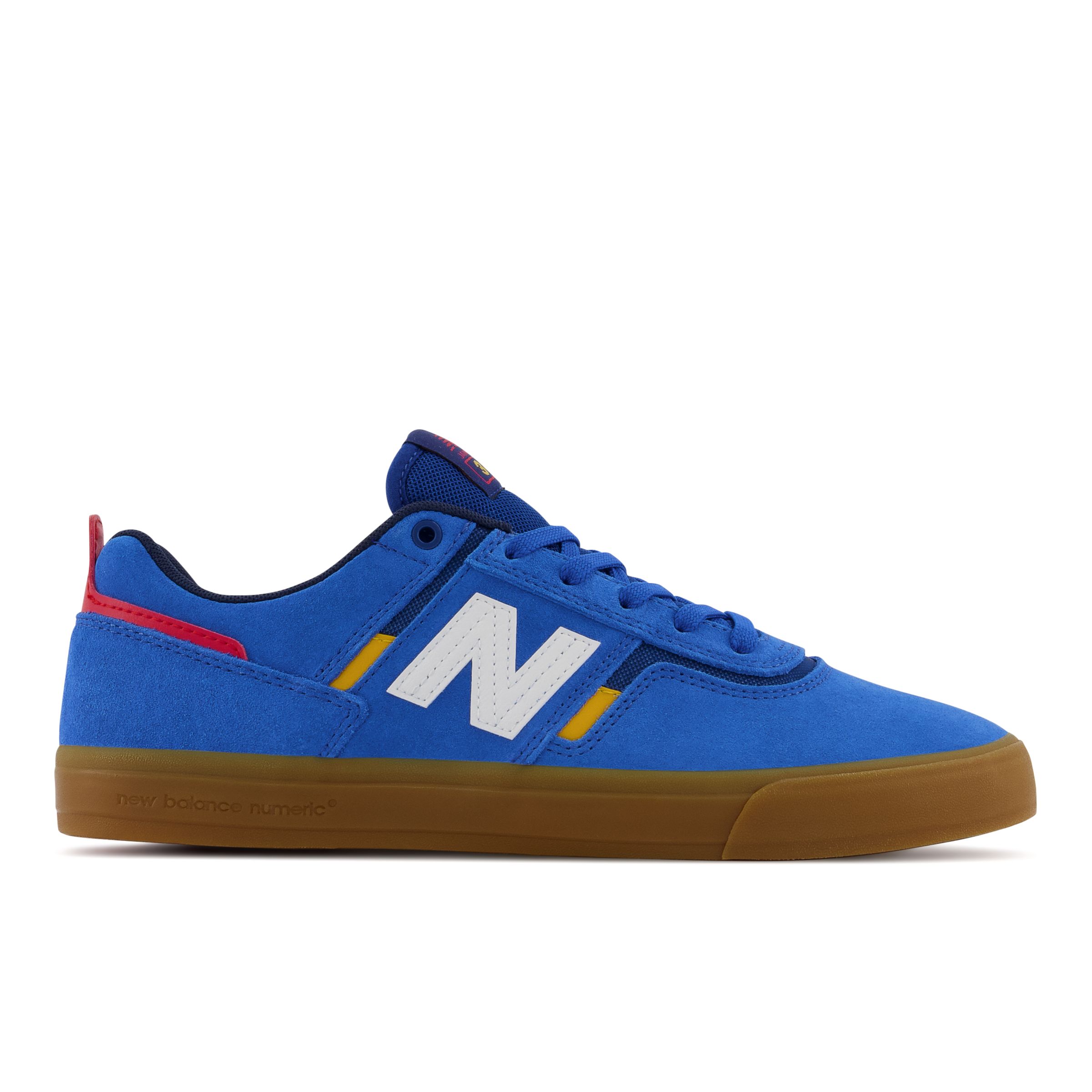 New Balance Men's NB Numeric Jamie Foy 306 in Blue/Yellow Suede/Mesh - NM306SLC