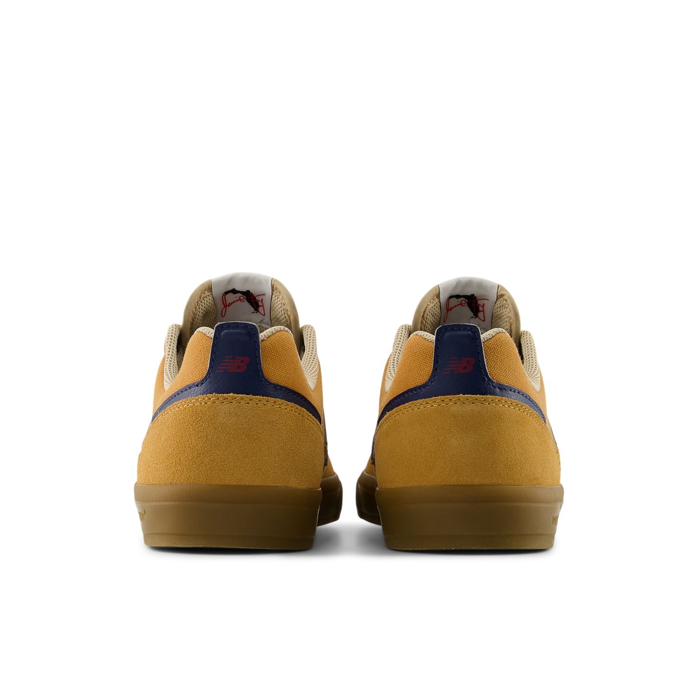 Мужские кроссовки New Balance NB Numeric Jamie Foy 306, цвет: Терракотовый / Тёмно-синий — фото 5