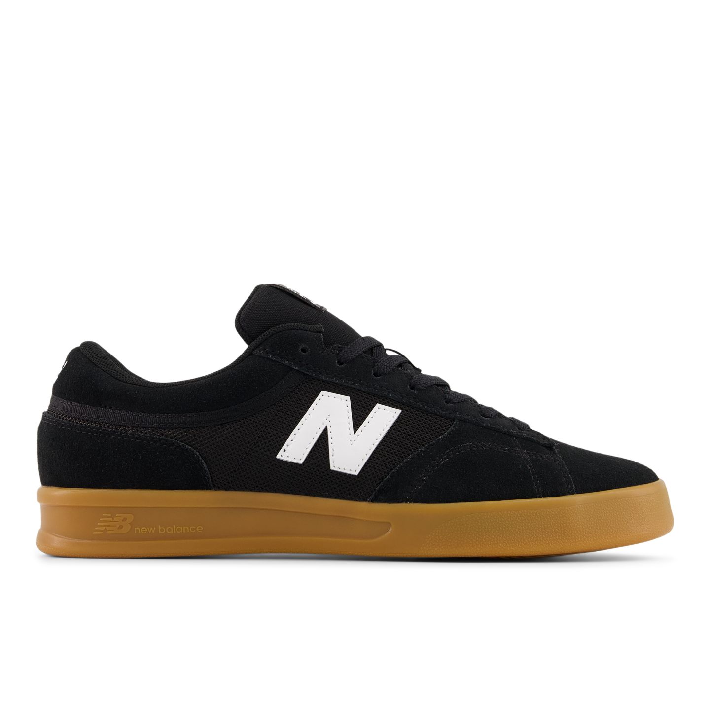 Мужские кроссовки New Balance NB Numeric 430, цвет: Чёрный / Белый — фото 1