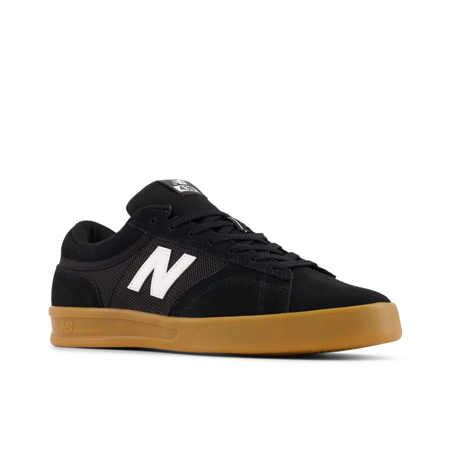 Мужские кроссовки New Balance NB Numeric 430, цвет: Чёрный / Белый — фото 2