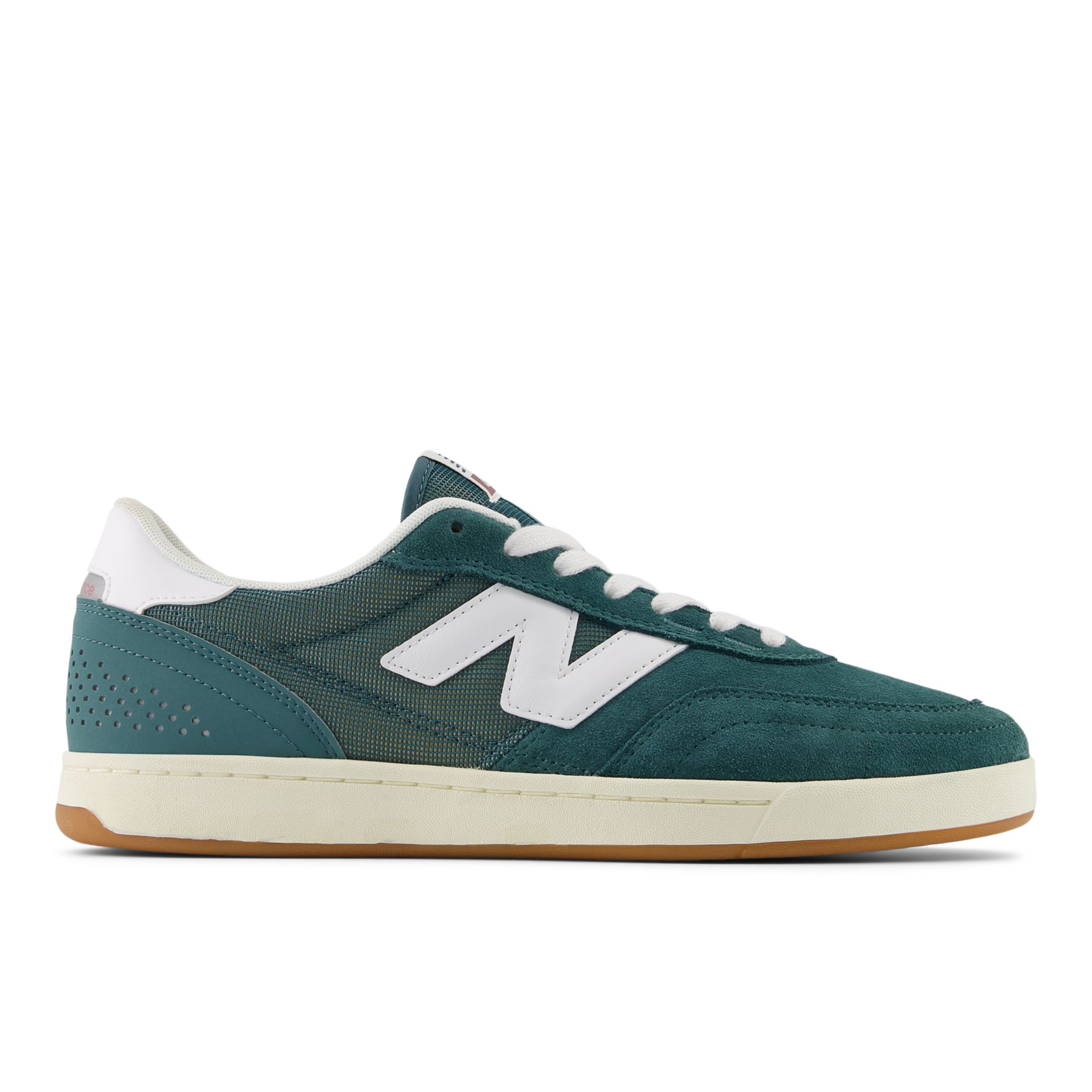 New Balance Men's NB Numeric 440 V2 in Green/White Suede/Mesh, size 7.5