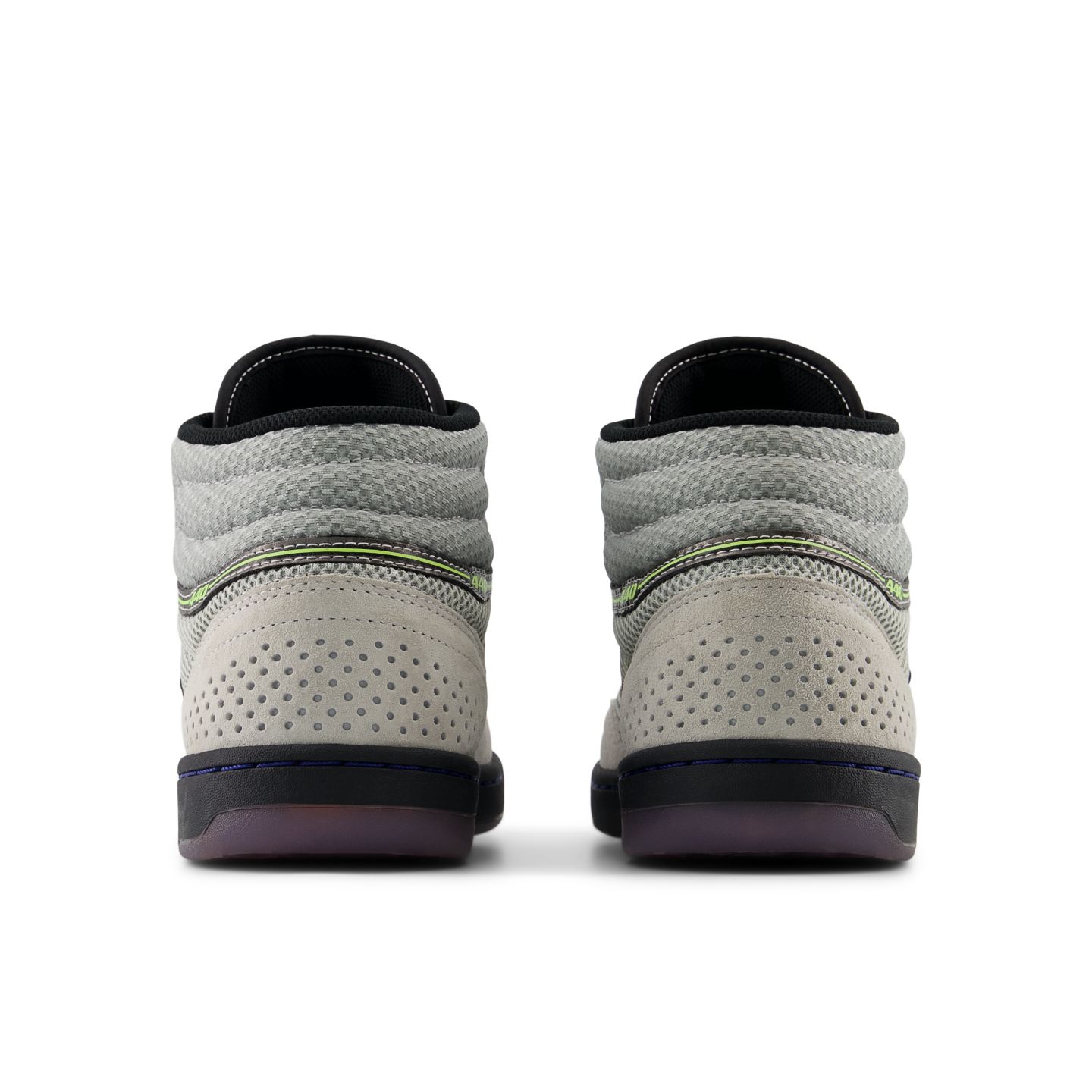 Мужские кроссовки New Balance NB Numeric Justin Henry 440 High V2, цвет: Серый / Фиолетовый — фото 5