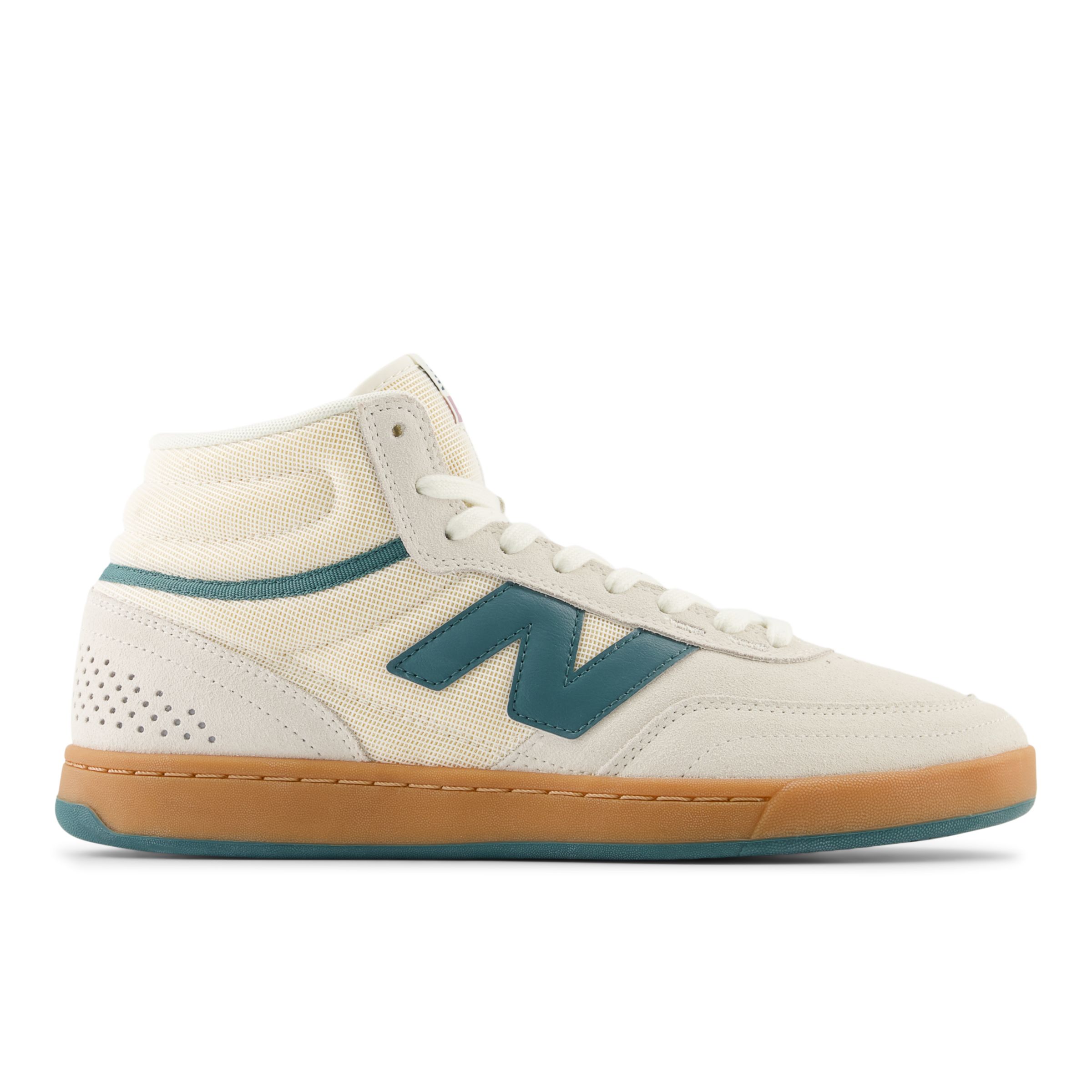 

New Balance Unisex NB Numeric 440 High v2 White/Green - White/Green