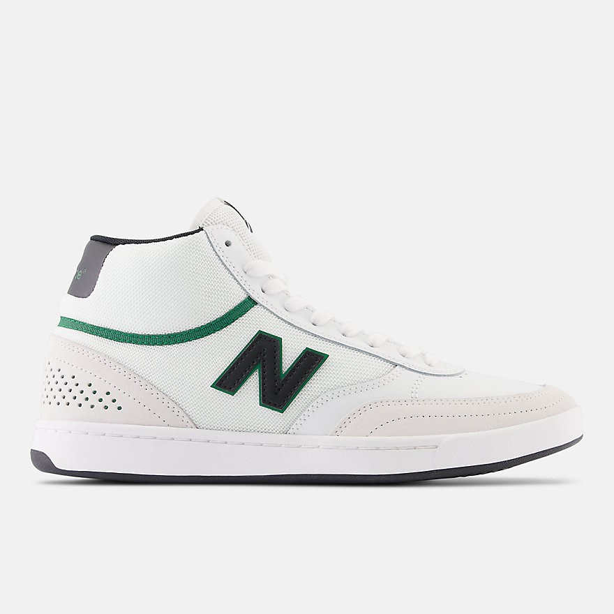뉴발란스 Newbalance Unisex NB Numeric 440 High,White with Black and Green