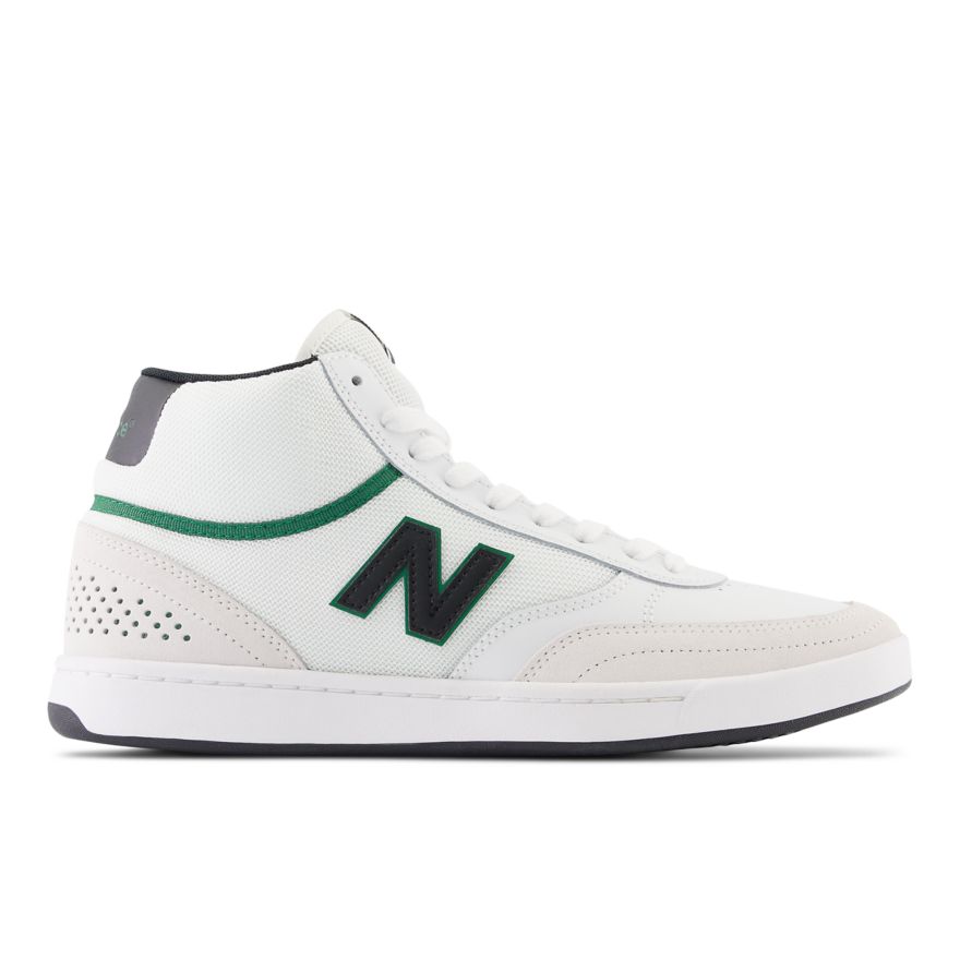 뉴발란스 Newbalance Unisex NB Numeric 440 High,White with Black and Green