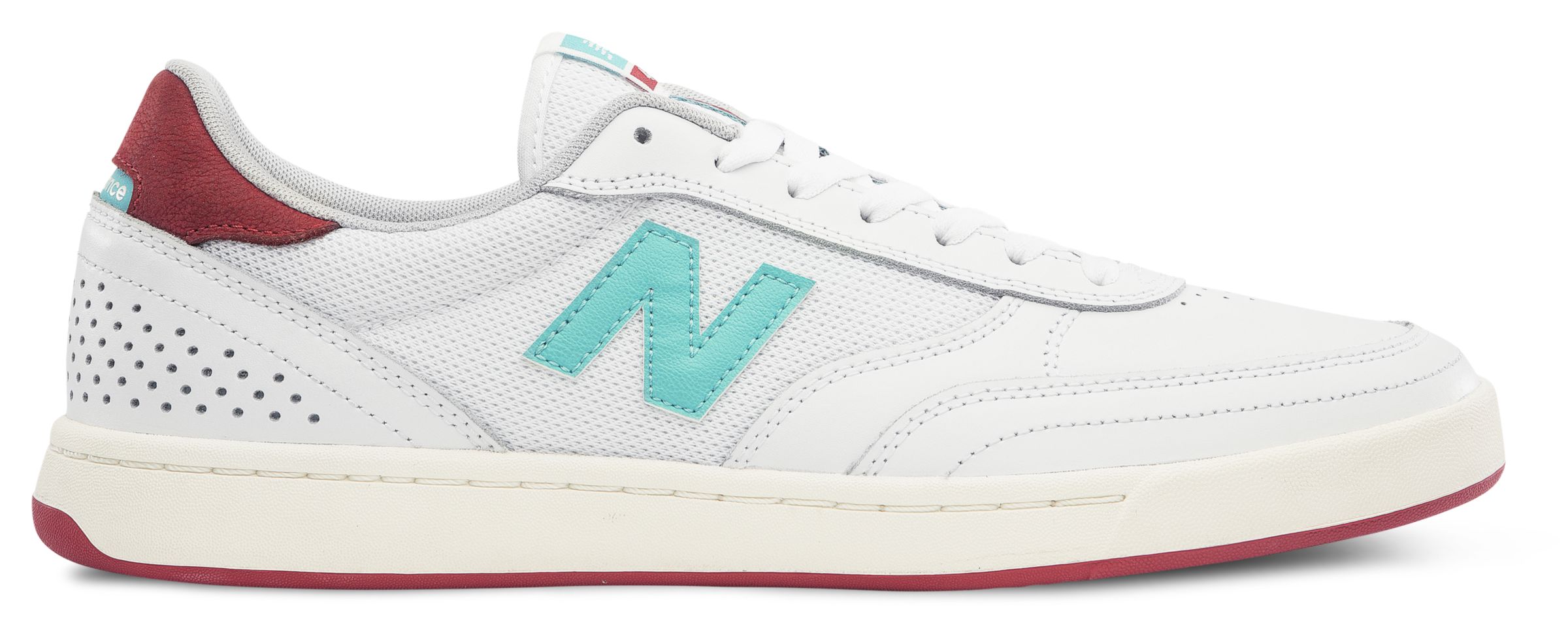 white new balance skate shoes