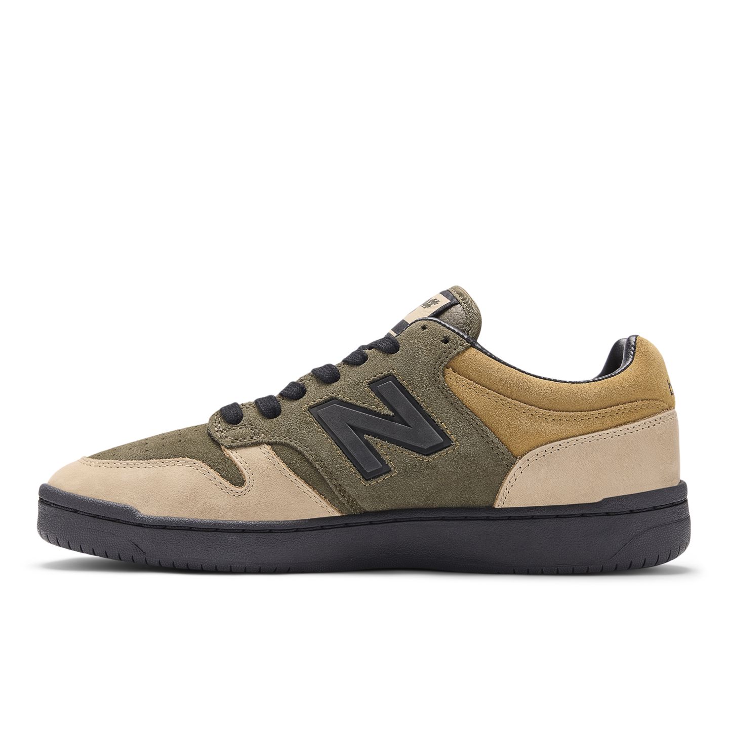 Мужские кроссовки New Balance 8Five2 x NB Numeric 480, цвет: Оливковый / Светло-коричневый — фото 3