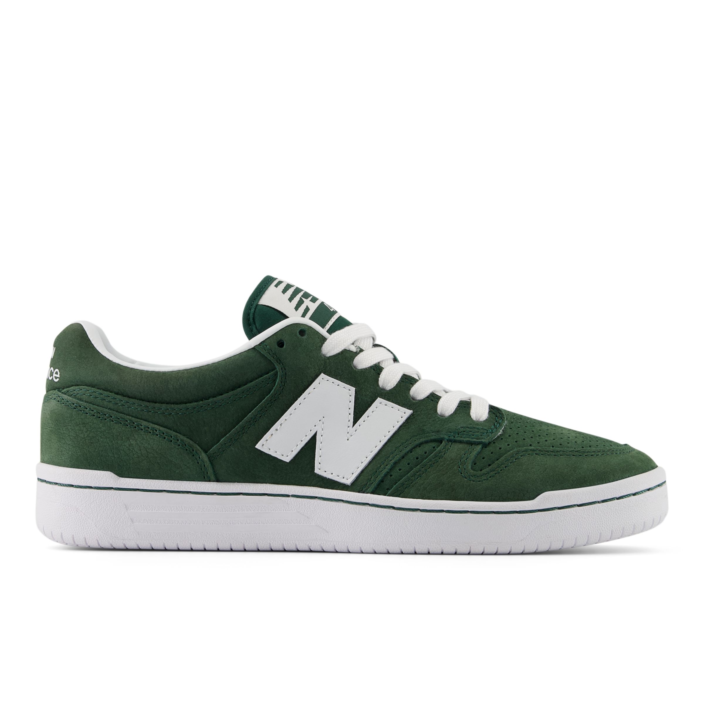 New Balance Men's NB Numeric 480 in Green/White Suede/Mesh, size 11.5