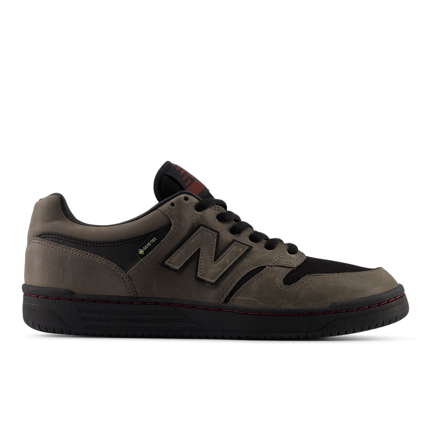 Мужские кроссовки New Balance NB Numeric 480, цвет: Чёрный / Серый — фото 1