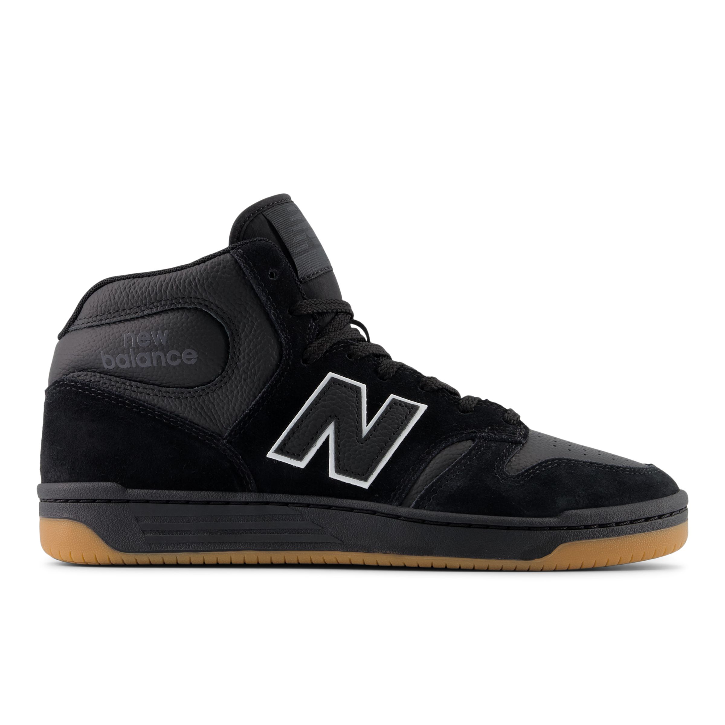 

New Balance Unisex NB Numeric 480 High Black/Beige - Black/Beige