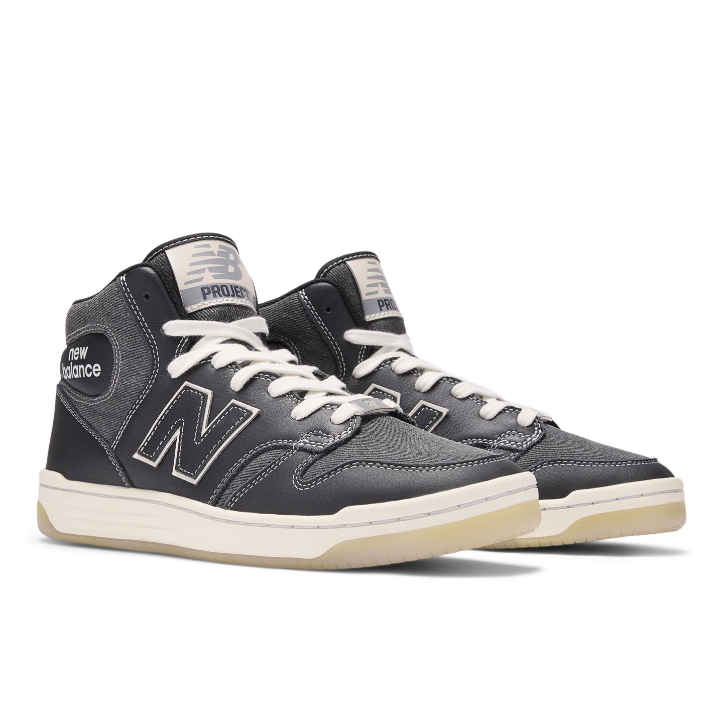 Мужские кроссовки New Balance Brooklyn Projects x NB Numeric 480 High, цвет: Чёрный — фото 2