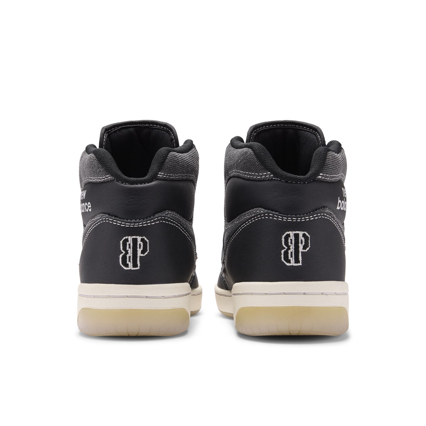 Мужские кроссовки New Balance Brooklyn Projects x NB Numeric 480 High, цвет: Чёрный — фото 5