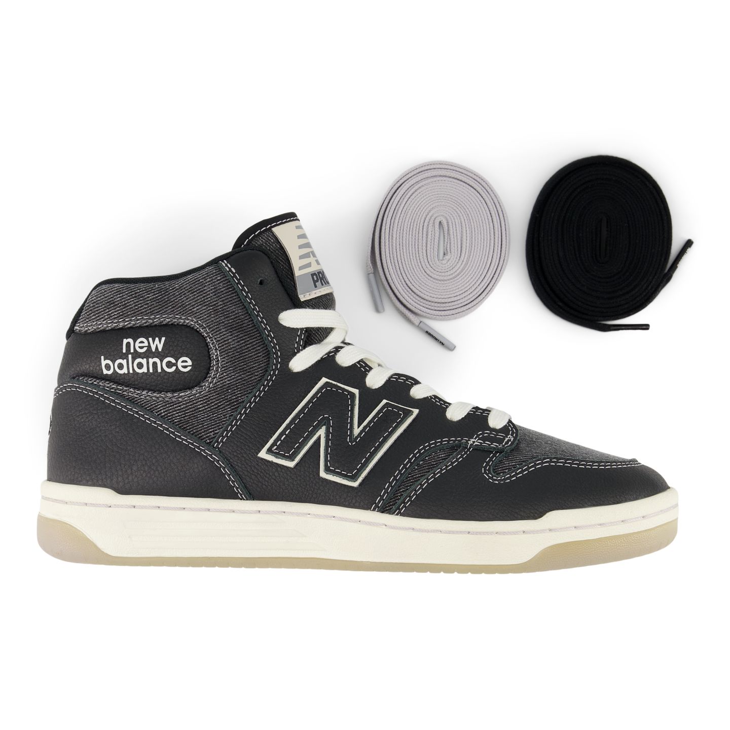 Мужские кроссовки New Balance Brooklyn Projects x NB Numeric 480 High, цвет: Чёрный — фото 6