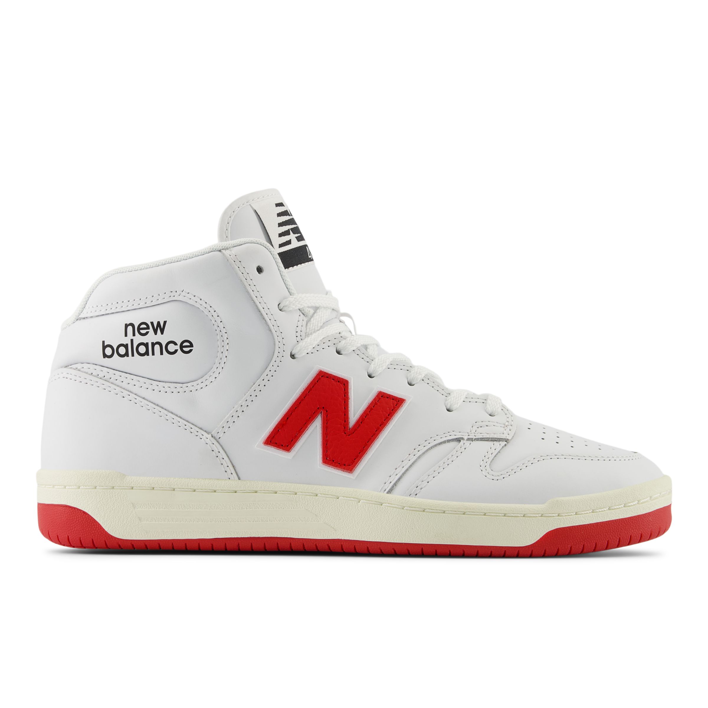 뉴발란스 New Balance NB Numeric 480 High,White with Red