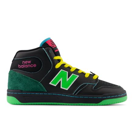 NB Numeric 480 High, Black with Lime Green, NM480HSN