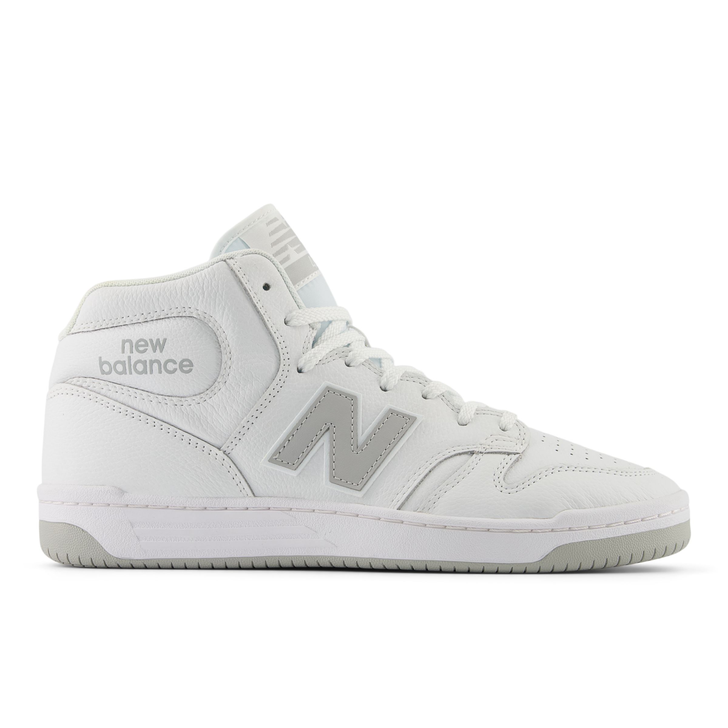 New Balance Numeric Mens 480 High White Grey 10