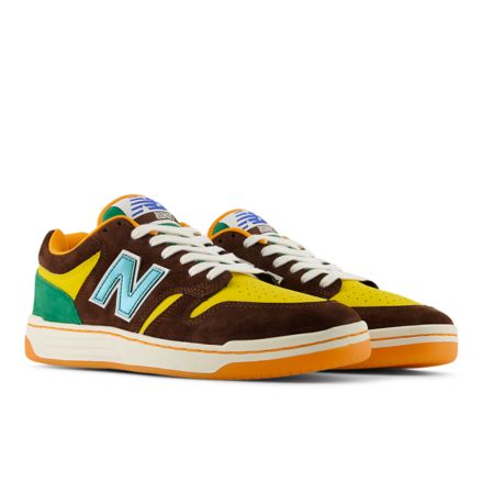 NB Numeric 480, Brown with Yellow, NM480RUK