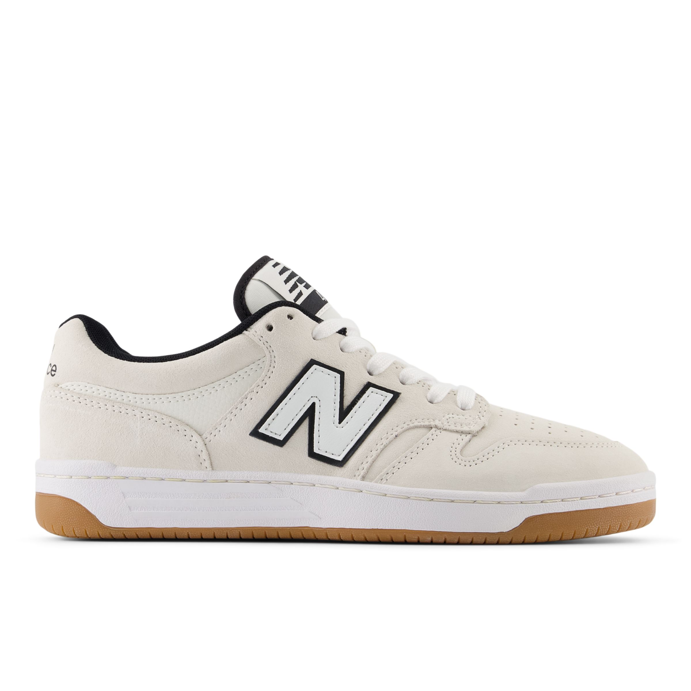 New Balance Men's NB Numeric 480 in White/Black Leather, size 7