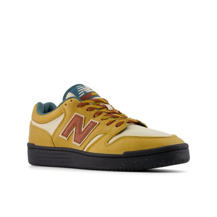 NB Numeric 480, Tan with Burgundy, NM480TRA