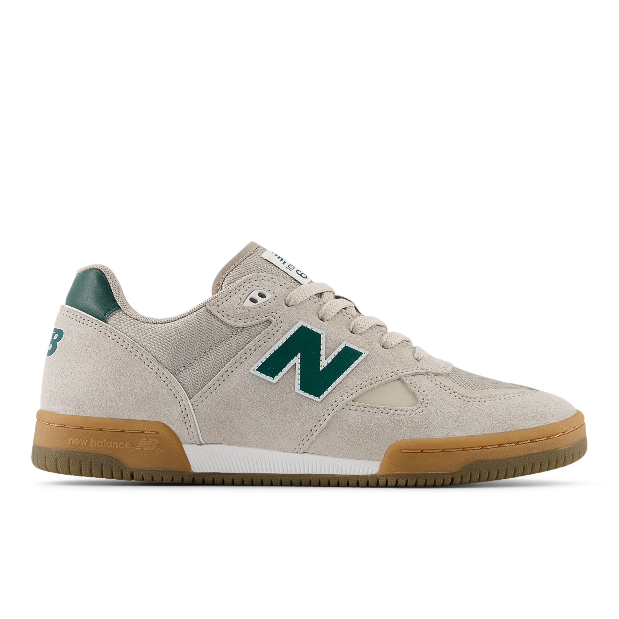 New Balance Herren NB Numeric Tom Knox 600 in Beige/Grün, Suede/Mesh, Größe 45