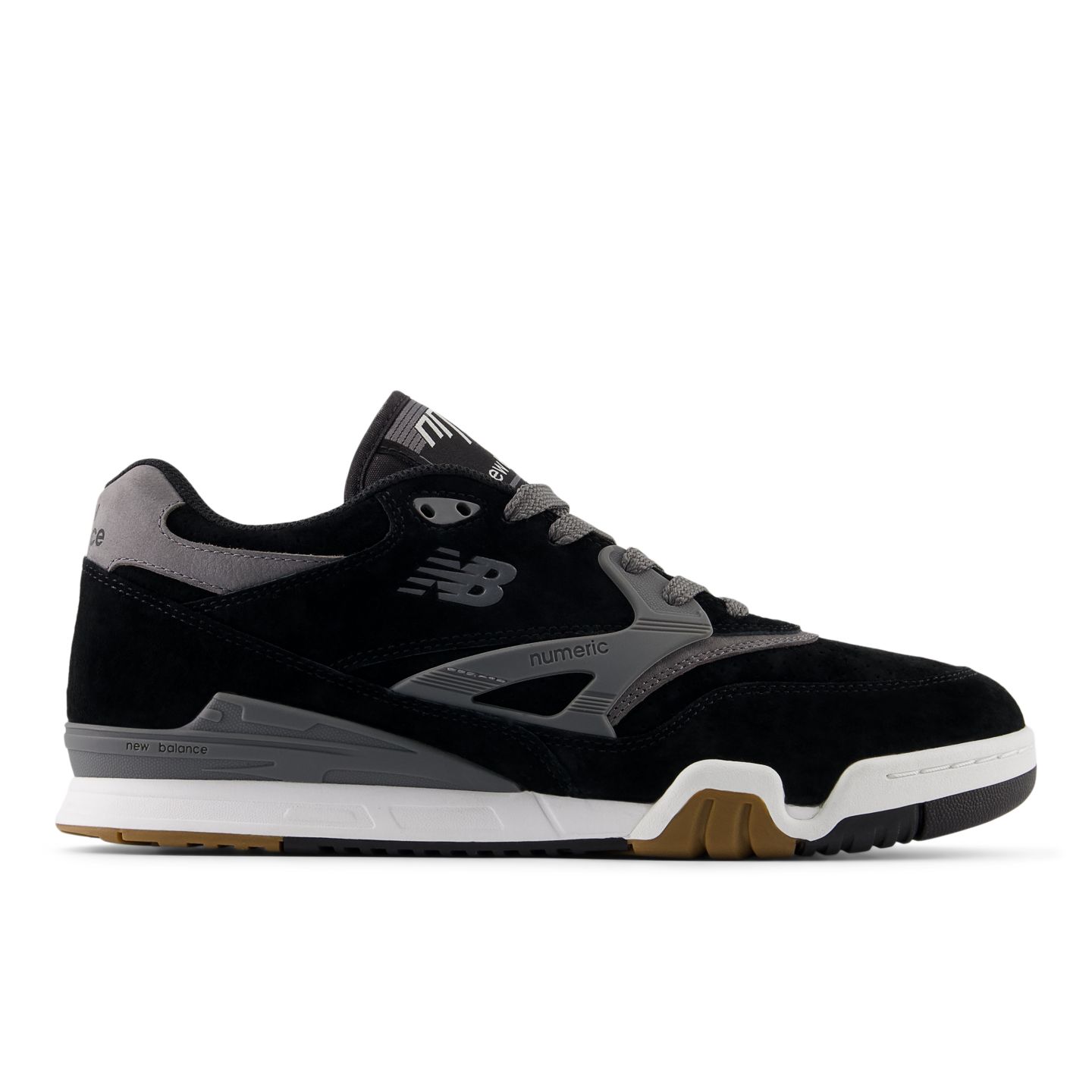 Мужские кроссовки New Balance NB Numeric 770, цвет: Чёрный / Серый — фото 1