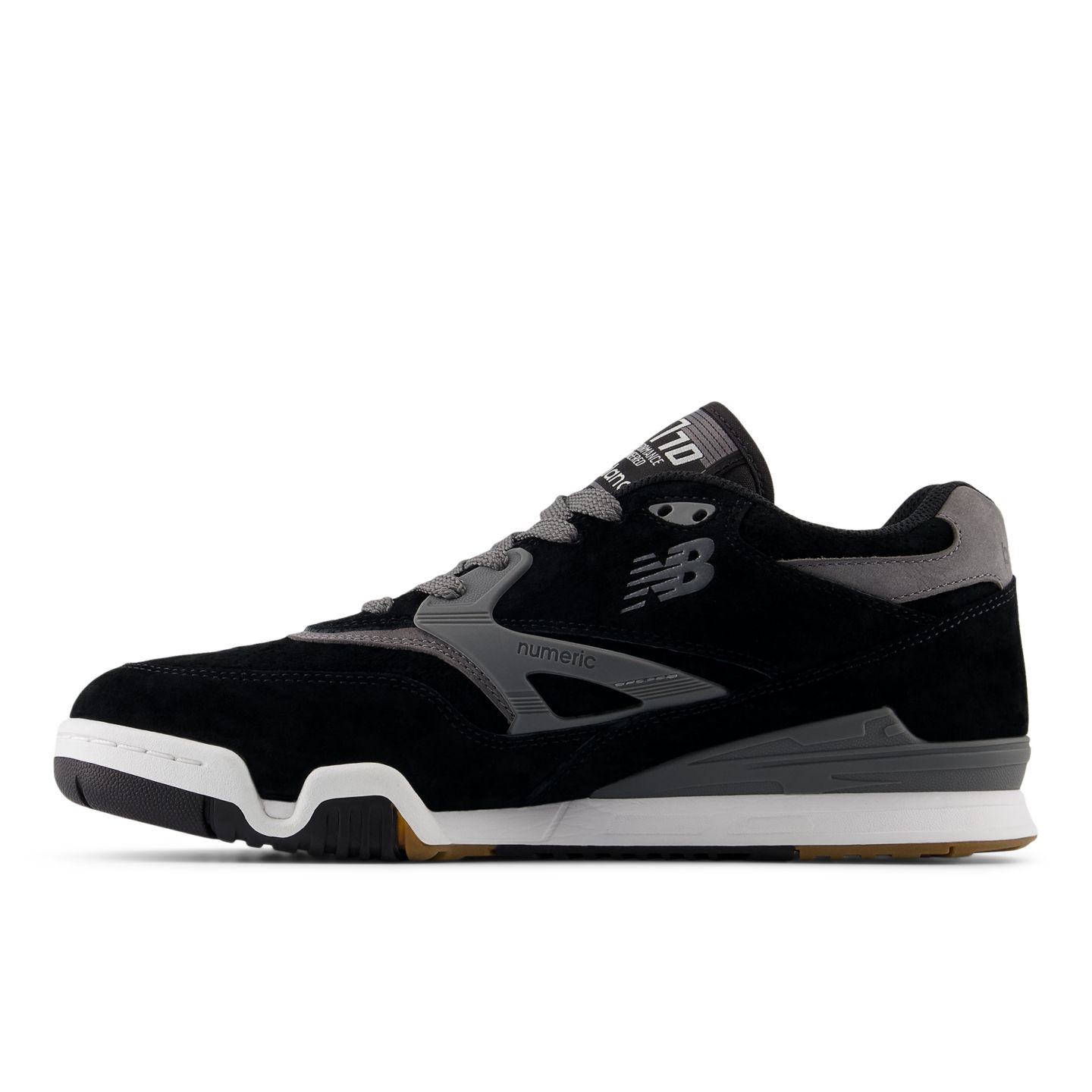 Мужские кроссовки New Balance NB Numeric 770, цвет: Чёрный / Серый — фото 3