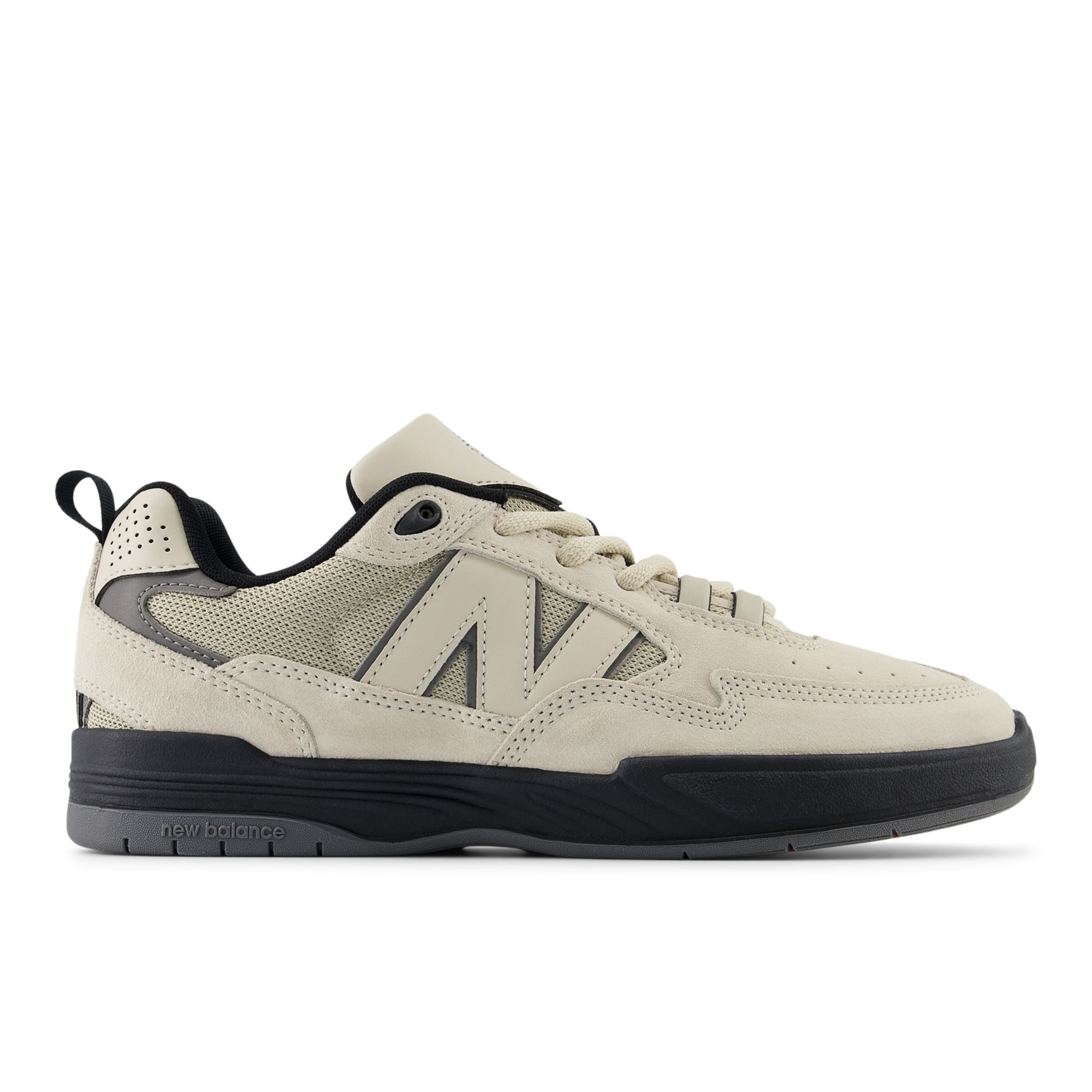 New Balance Herren NB Numeric Tiago Lemos 808 in Weiß/Schwarz, Suede/Mesh, Größe 46.5