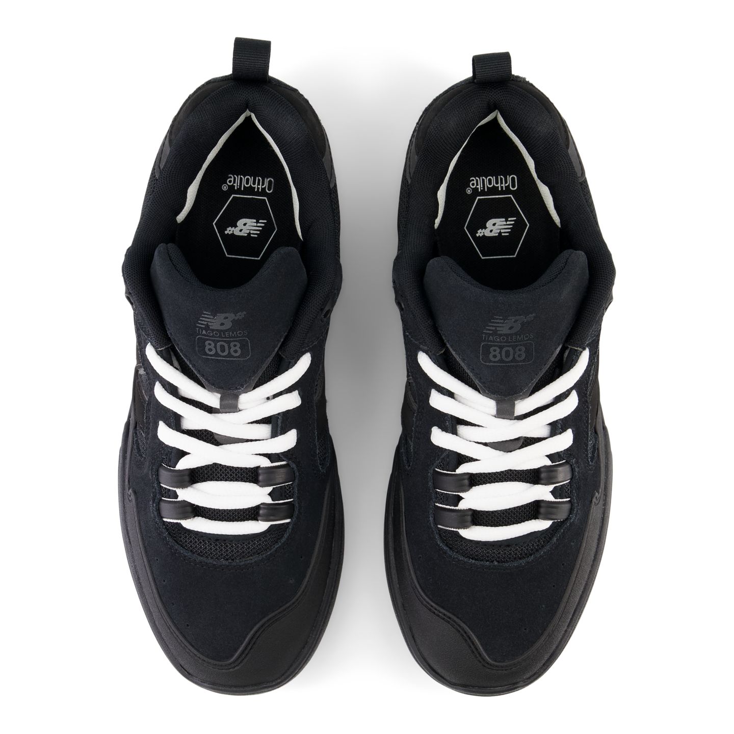 Мужские кроссовки New Balance NB Numeric Tiago Lemos 808, цвет: Чёрный — фото 3