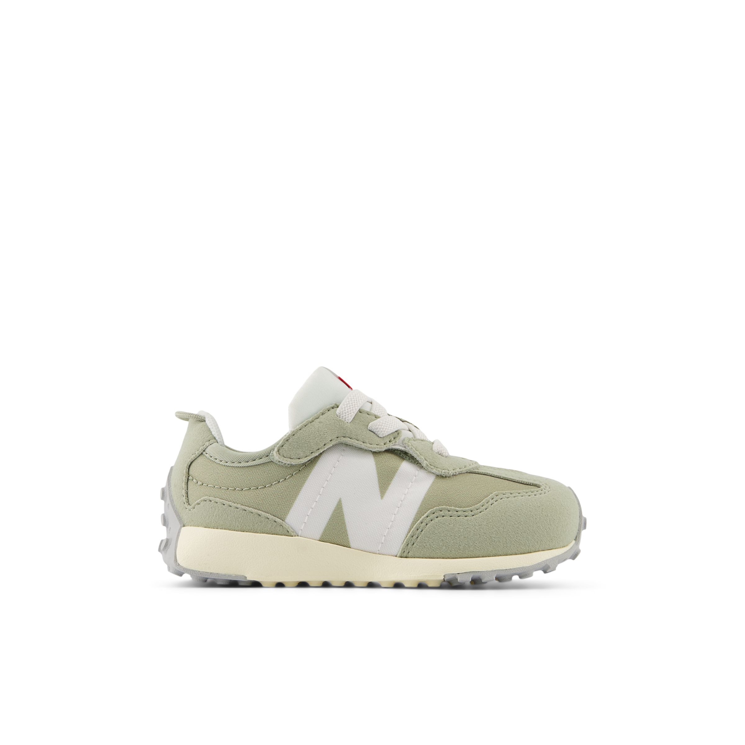 New Balance Enfant 327 NEW-B HOOK & LOOP en Vert/Blanc