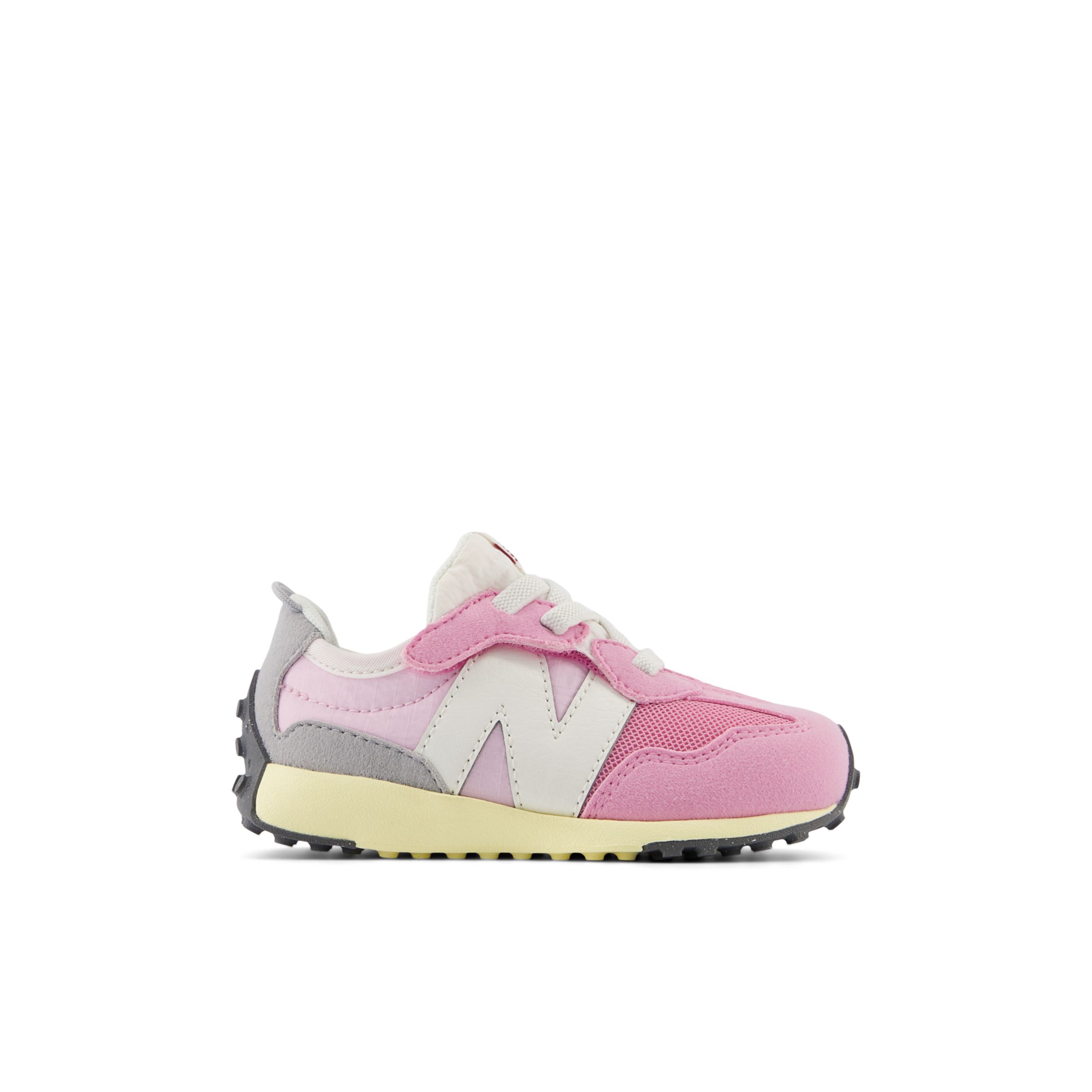 

New Balance Kids' 327 NEW-B Hook & Loop Pink/Grey - Pink/Grey