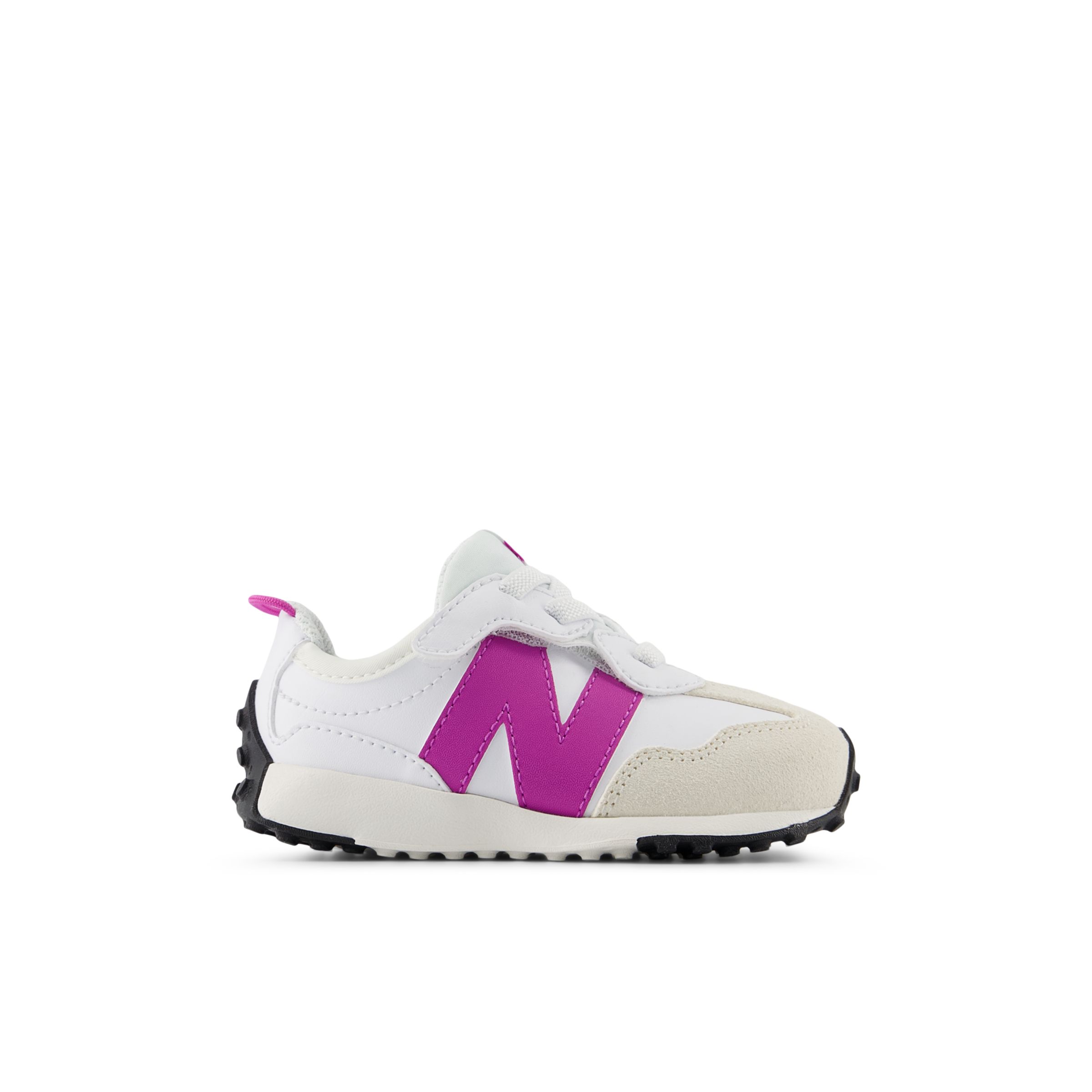 

New Balance Kids' 327 NEW-B HOOK & LOOP White/Purple - White/Purple