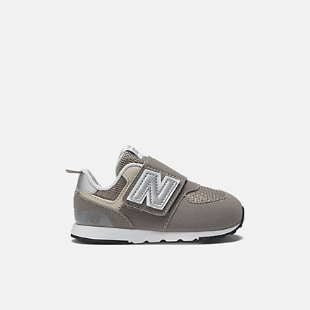 New Balance 574 NEW-B Hook & Loop, NW574GR image number null