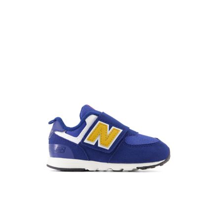 New balance men's 574 fresh foam trainers clearance navy/blue