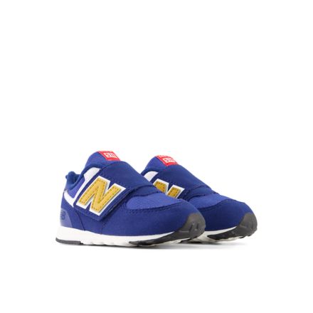 New balance on sale jaune et bleu