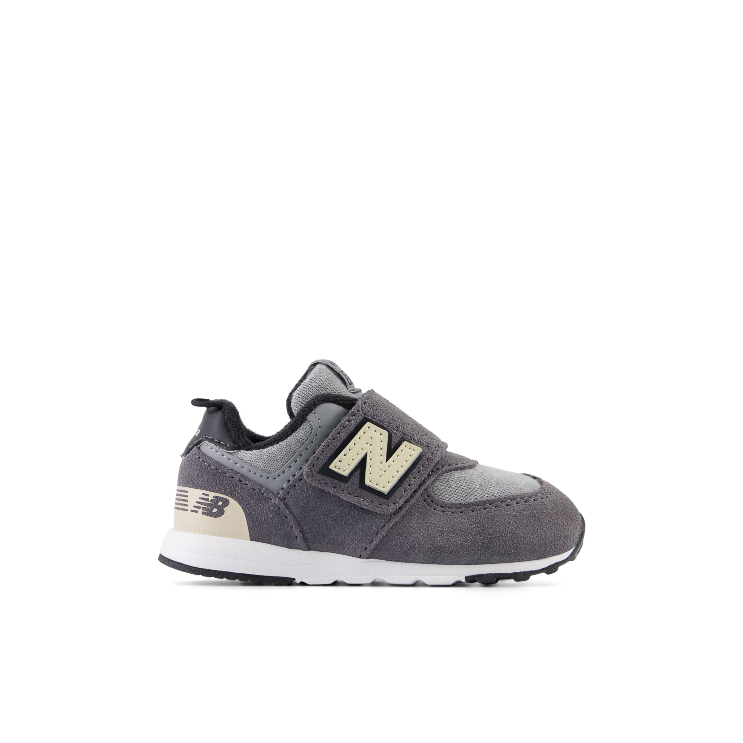 

New Balance Kids' 574 NEW-B Hook & Loop Grey/Beige - Grey/Beige