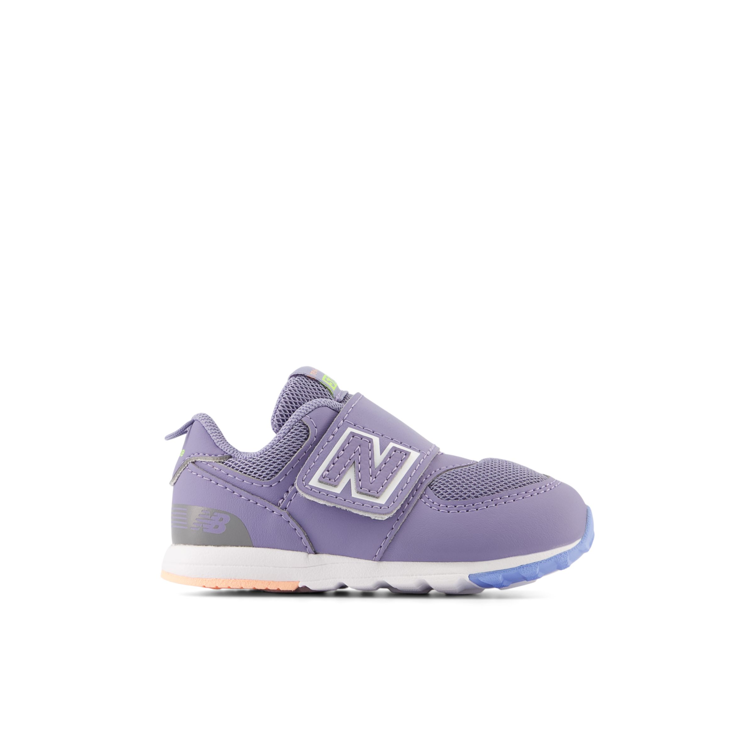 

New Balance Kids' 574 NEW-B Hook & Loop Purple/Yellow - Purple/Yellow