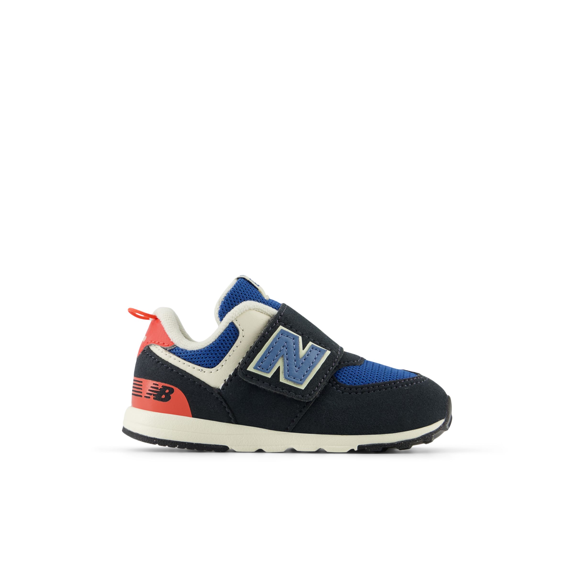 

New Balance Kids' 574 NEW-B HOOK & LOOP Black/Red - Black/Red