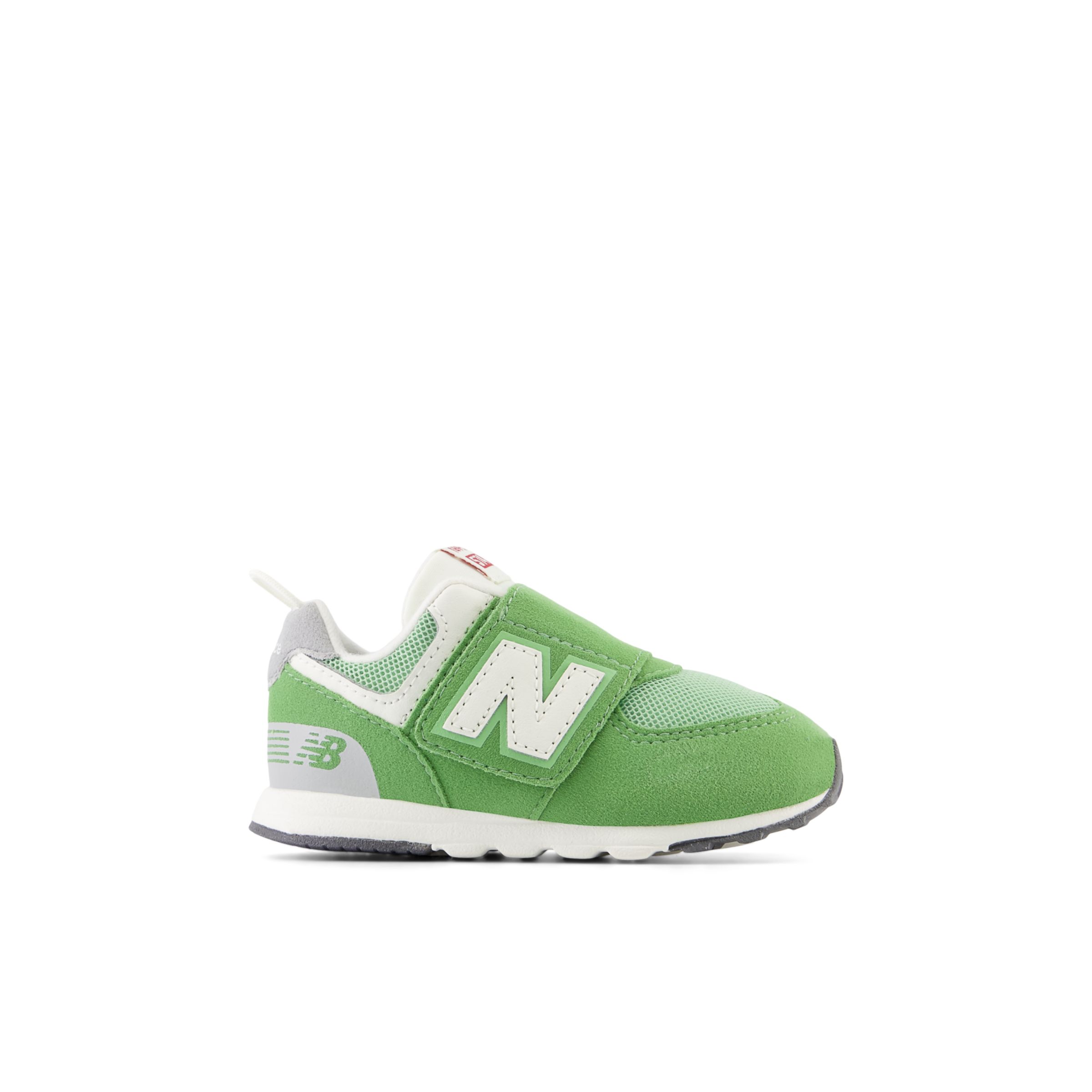 

New Balance Kids' 574 NEW-B Hook & Loop Green/White - Green/White