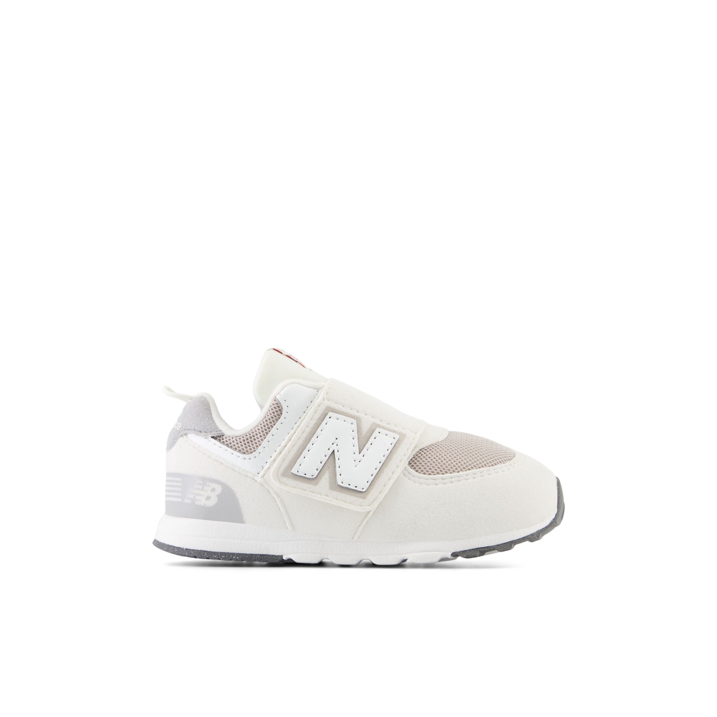 

New Balance Kids' 574 NEW-B Hook & Loop White - White