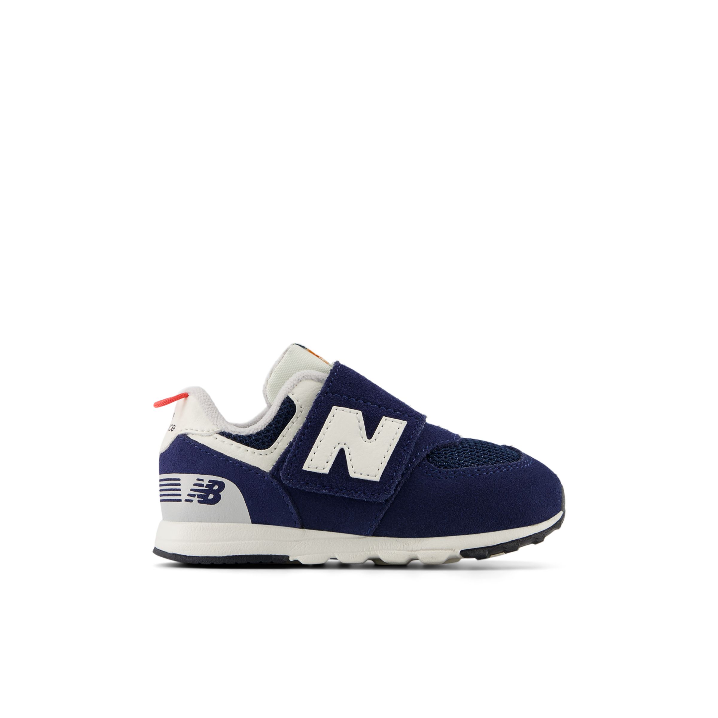 New Balance  Barn 574 NEW-B HOOK & LOOP i Blue/Red Leather, Storlek 26