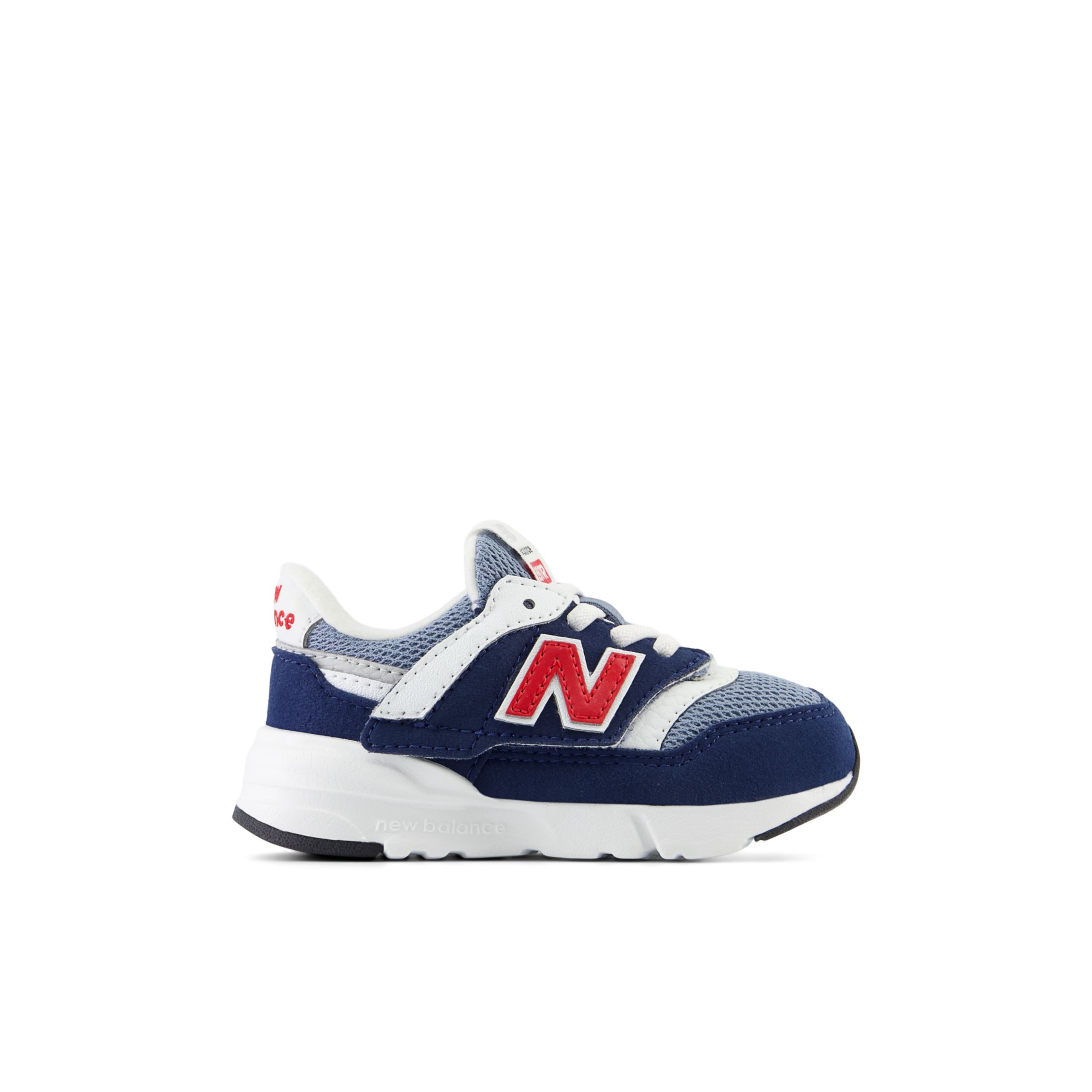 

New Balance Kids' 997R NEW-B HOOK & LOOP Blue/Red - Blue/Red