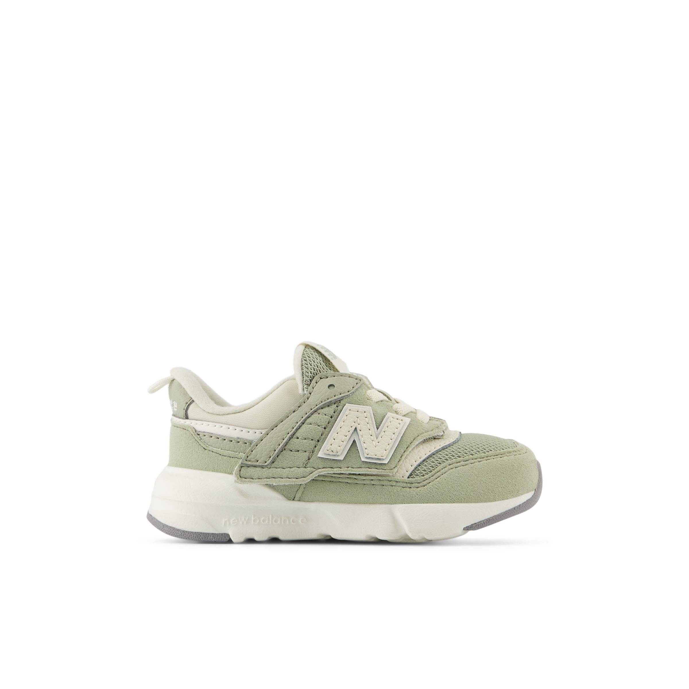 

New Balance Kids' 997R NEW-B Hook & Loop Green/Beige - Green/Beige