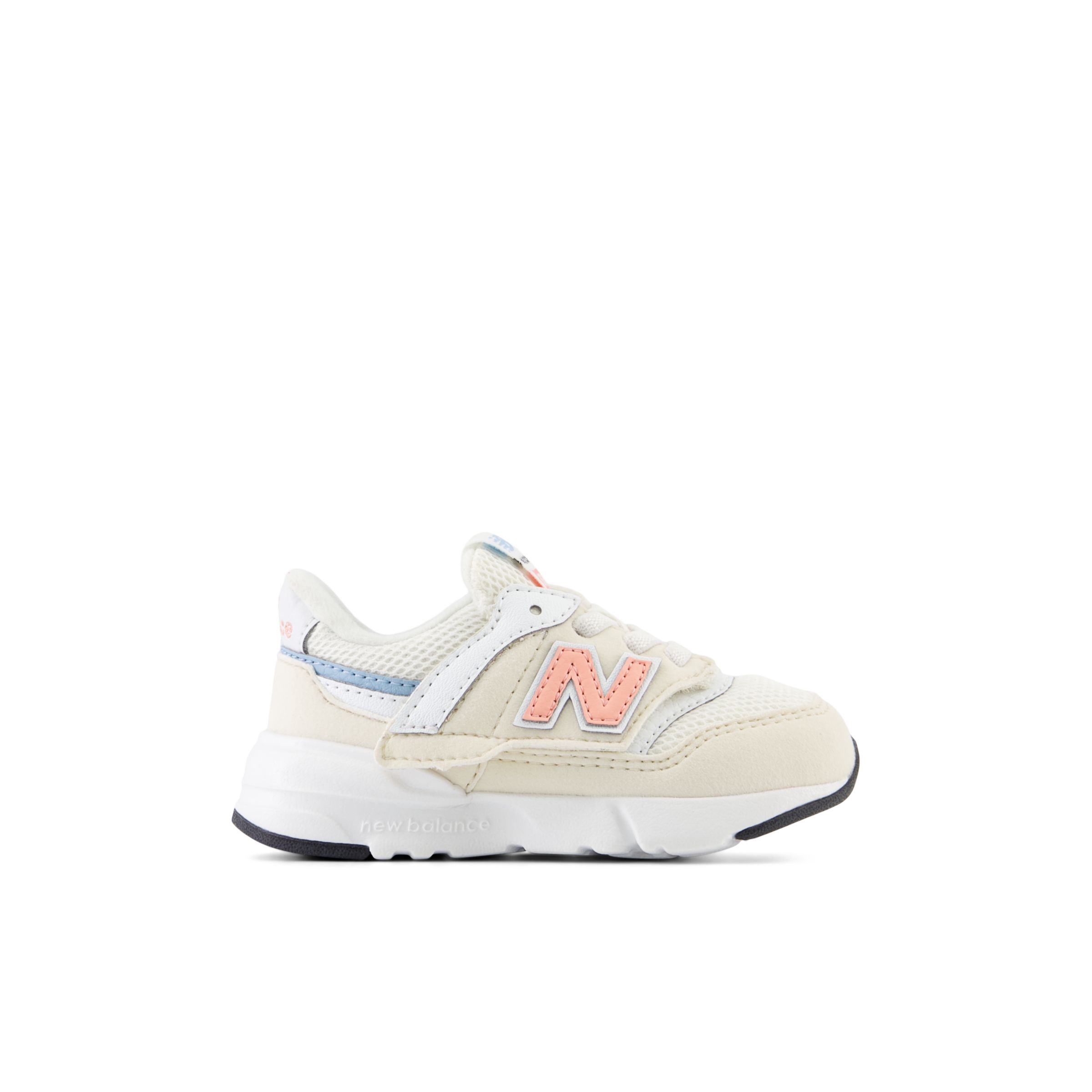 

New Balance Kids' 997R NEW-B HOOK & LOOP Beige/Pink - Beige/Pink