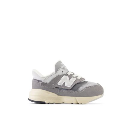 997R NEW-B HOOK & LOOP, Shadow Grey with Silver Metallic, NW997RHA