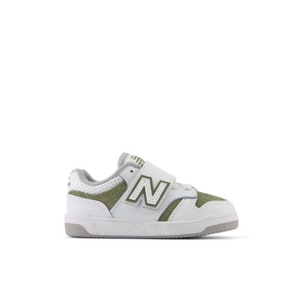 480 NEW-B HOOK & LOOP, White with Dark Olivine, NWB480VO