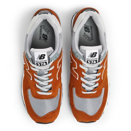 New balance 576 store mujer Naranja