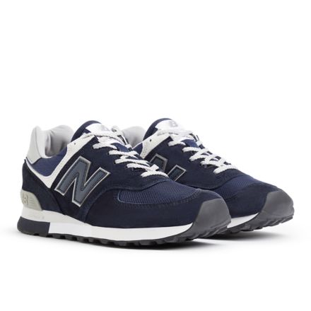 MADE In UK 576 Sneakers | Dark Navy With Mood Indigo & Alloy - New Balance