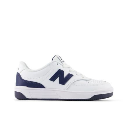 080 Lace, NB 103 WHITE with NB NAVY, P08088A