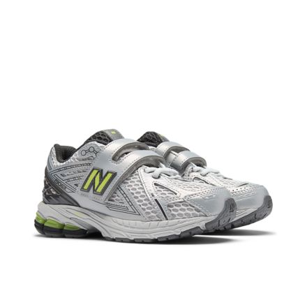 1906 Hook & Loop, 金屬黑 with 鹼綠, P190686C