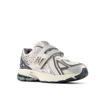 1906 Hook & Loop, 金屬銀 with 城堡灰, P19068W7